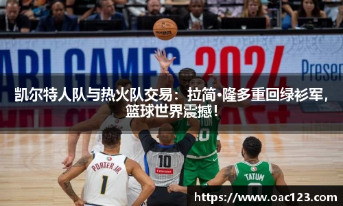 凯尔特人队与热火队交易：拉简·隆多重回绿衫军，篮球世界震撼！